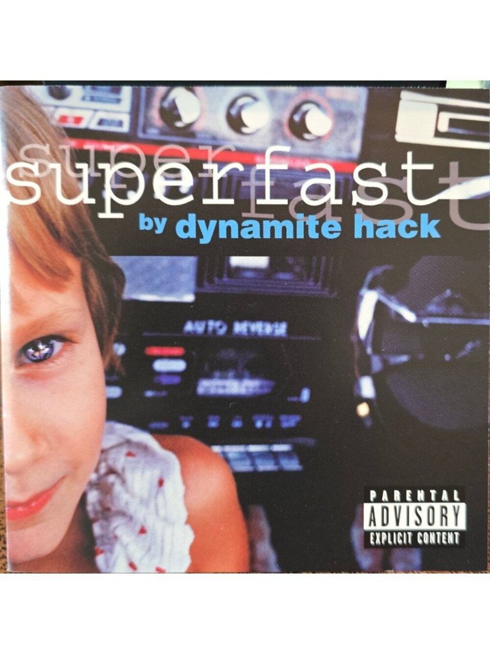 Superfast By Dynamite Hack CD 2000 Explicit Content Alternative Rock  37910cd